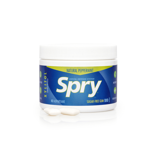 Natural Xylitol Gum, 100ct Jars