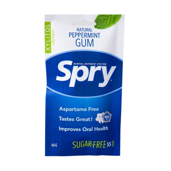 Natural Xylitol Gum, 55ct Bags