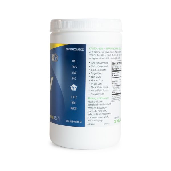 Natural Xylitol Gum, 550ct Canisters - Image 9
